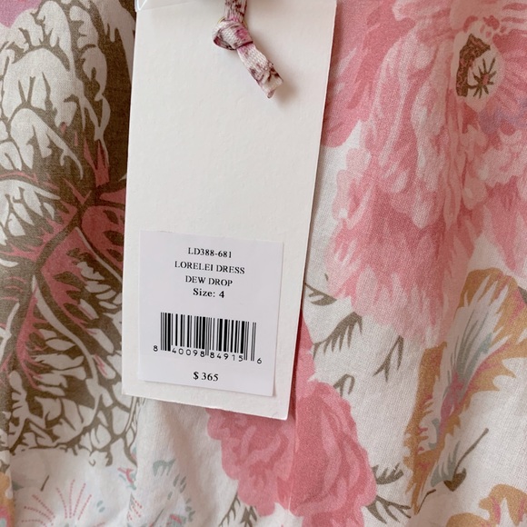 LoveShackFancy Lorelei DewDrop Dress broken zipper - Picture 6 of 10